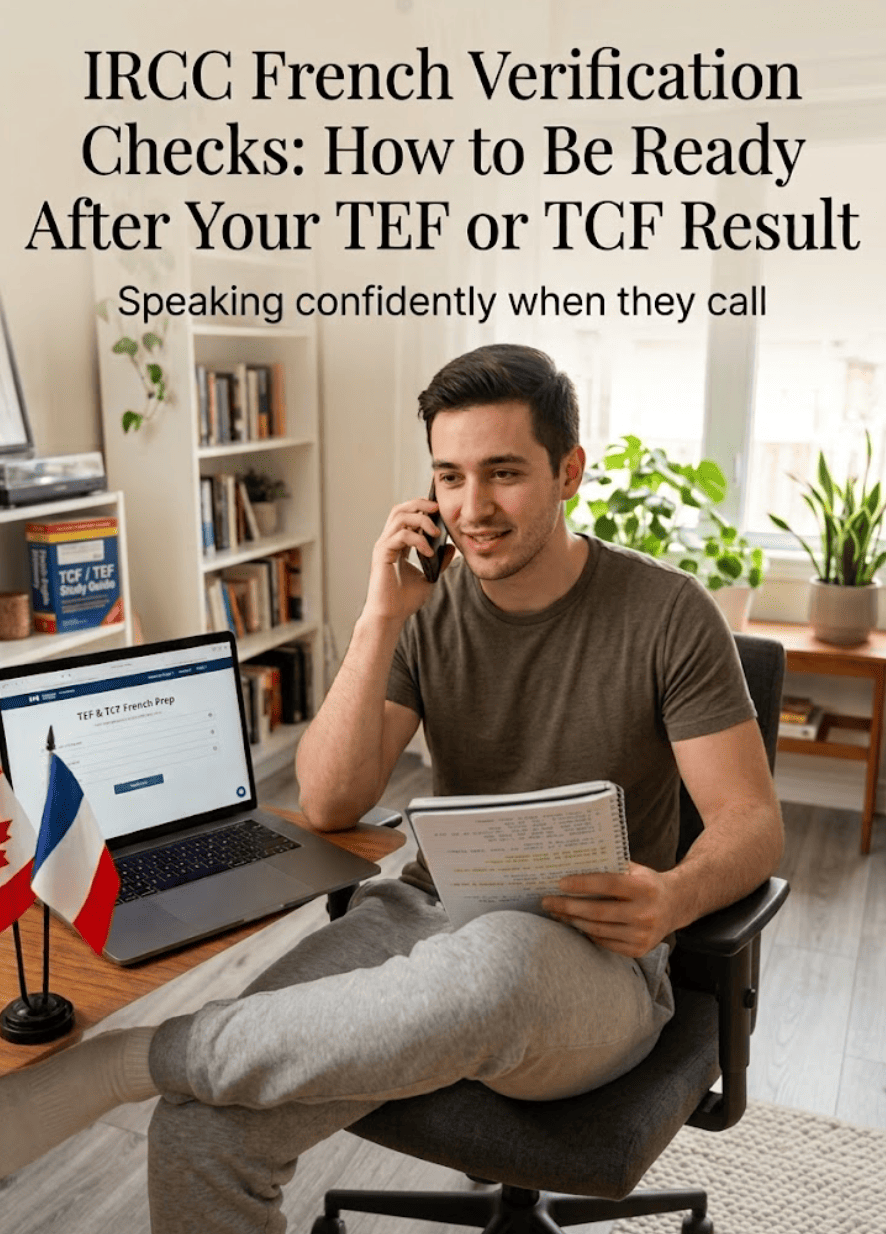 IRCC French Verification Checks: How to Be Ready After Your TEF or TCF Result
